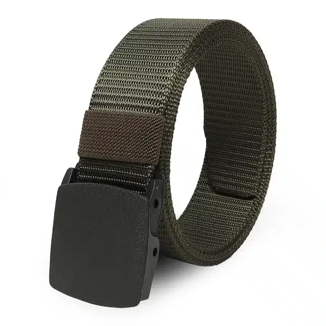 Casual Nylon Belt for Men (Green)