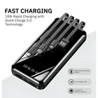 BINORI 4WIRE Black 10000 mAh 11 W Power Bank 