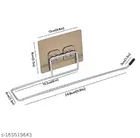 Stainless Steel Wall Mounted Tissue Paper & Towel Holder 