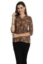 Cotton Printed Top for Women 