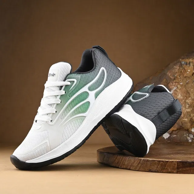 Sports Shoes for Men (White, 10)