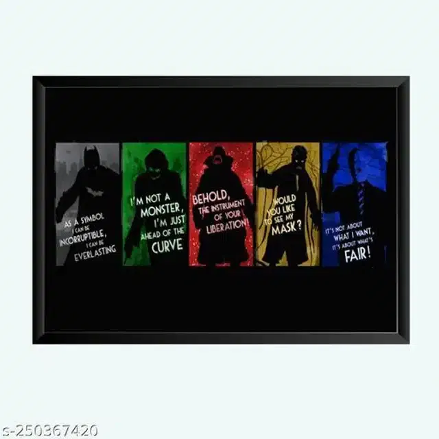 Photo Frame for Decor (Multicolor, 5X7 Inches)