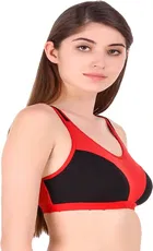 Cotton Blend Non Padded Bra for Women 