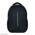 Nylon Backpack for Men & Women, Black