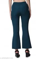 Cotton Lycra Trouser for Women 