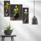 MDF 3 Pcs Designer Wall Painting for Home & Office 