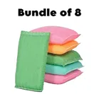 Sponge Scrub Pad (Multicolor, Pack of 8)