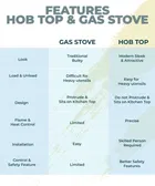 Khaitan 2 Burner BP Nano MS Black Glass Manual Gas Stove  