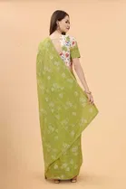 Trendy Zoya Silk Saree with Blouse Piece For Women 