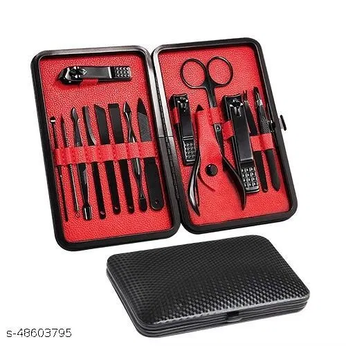 Stainless Steel Manicure & Pedicure Kit, Multicolor, Set of 1