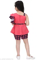 Cotton Blend Dress for Girls 