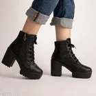 Shoetopia Girls Boots Black Size 13-14 Years