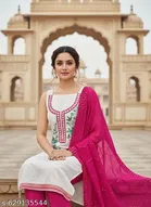 Embroidered Patiala Suit for Women 