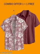 Casual Shirts for Men, Pack of 2 