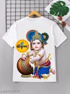 Round Neck Printed T-Shirt for Boys 