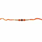 Rudraksh Rakhi for Brother Multicolor