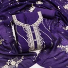 Embroidered Punjabi/All Over Suits Semi-Stitched Suits 