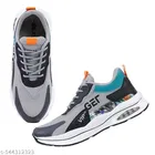 Sports Shoes for Men, Grey & Black 