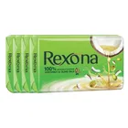 Rexona Silky Soft Skin Coconut & Olive Oils Soap 100 g(Pack Of 4)