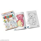 Bookford Cute Copy Coloring Books Amazing Combo Set for kids - Set of 10 books - Numbers, Animals, dragons, and Many more