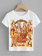 Round Neck Printed T-Shirt for Boys 