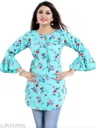 Three-Quarter Sleeves Top for Women 