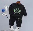 Hosiery Cotton Full Sleeves T-Shirt with Pant Clothing Set for Kids 