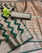 Organza Zari Woven Saree for Women 