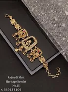 Rajwadi Mate Harriatege Bracelet for Women 