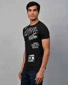 Round Neck Printed T-Shirt for Men 