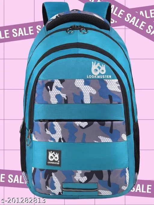 Rubber Backpack for Men & Women, Blue