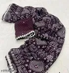 Georgette Abstract Saree for Women 