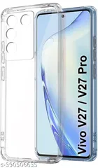 Silicone Mobile Cover for Vivo V27 / Vivo V27 Pro 