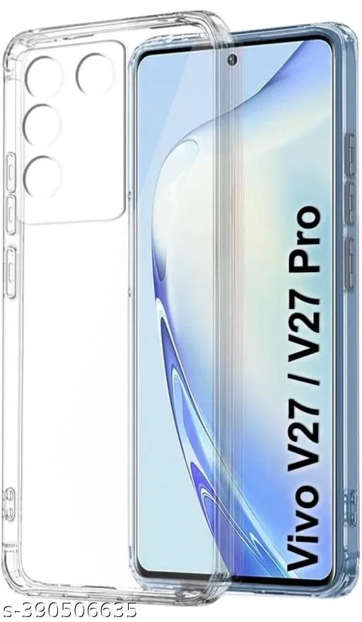 Silicone Mobile Cover for Vivo V27 / Vivo V27 Pro (Multicolor)