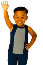 Cotton Solid Innerwear for Boys, Grey Melange 