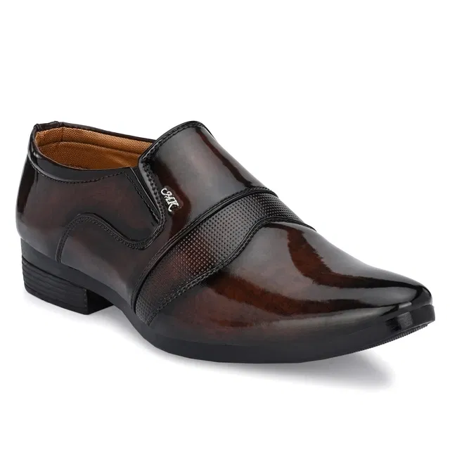 Formal Shoes for Men (Brown, 7)