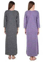 Woolen Hosiery Nighty for Women 