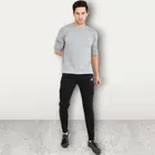 Lycra Nylon Logo Printed Track Pant for Men 