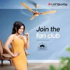 Longway Starlite-1 P1 1200 mm 3 Blade Ceiling Fan  