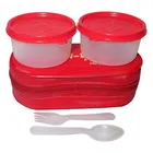MILTON Bon- Bon 2 Lunch Box (2 Containers , 280 ml Each, pack of 1, Assorted)
