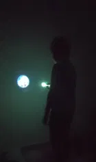 Plastic Laser Light Rakhi 