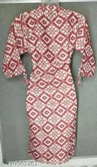 Cotton Blend Printed Kurti for Women 