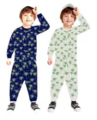 Cotton Printed Nightsuit for Kids 