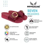 Slipper For Women, Maroon 