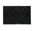 Rubber Doormat, Black 