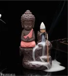 Lord Buddha Water Fountain with 10 Smoke Backflow 