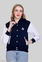 Fleece Solid Jackets for Women 