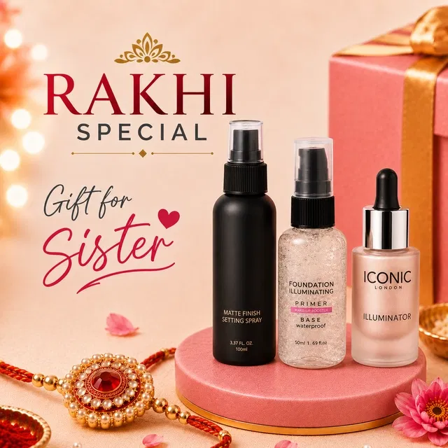 Makeup Fixer Combo Pack of 3 | Gift for Sister | Rakhi Special