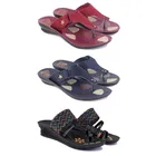 Combo of Flats with Heels for Women 