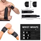 Polyester Printed Gym Bag with 2 Pcs Wristband, Gloves & Shaker Bottle 